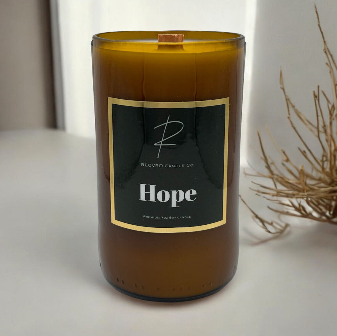 BEER BOTTLE CANDLE