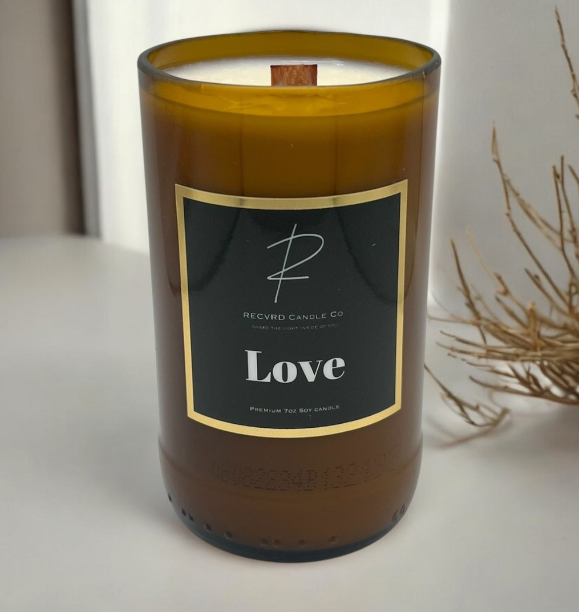 BEER BOTTLE CANDLE