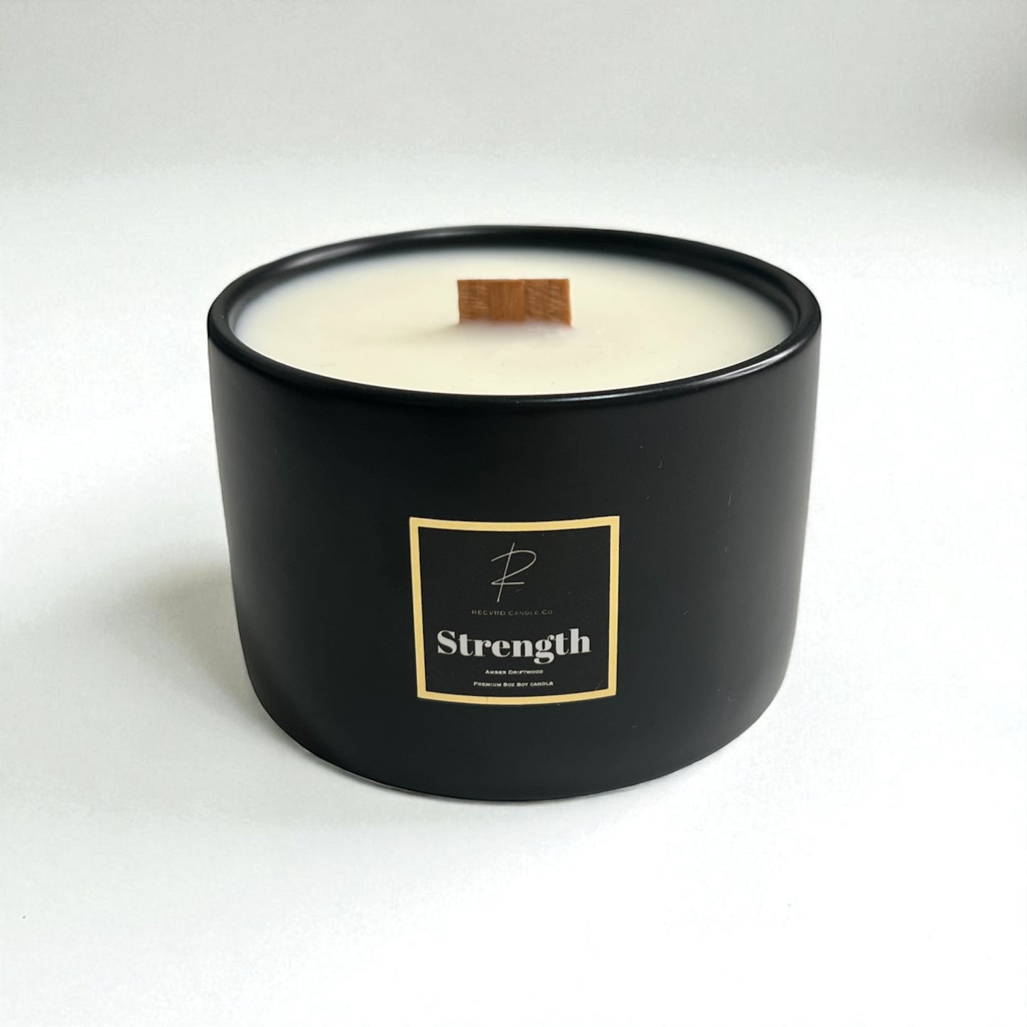 BLACK MINI CERAMIC CANDLE