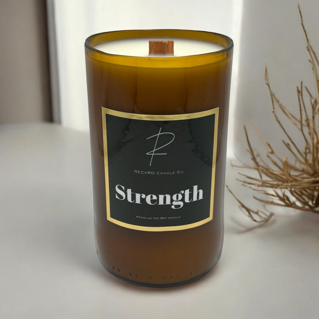 BEER BOTTLE CANDLE