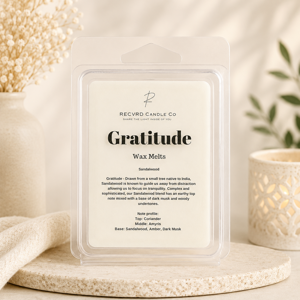 SCENTED SOY WAX MELTS