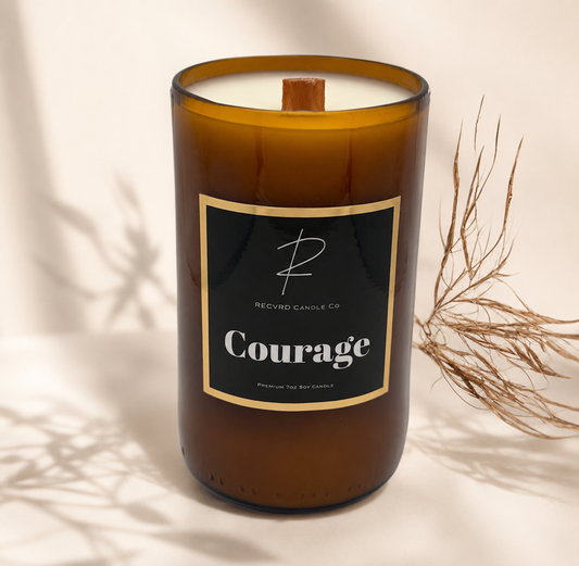 BEER BOTTLE CANDLE