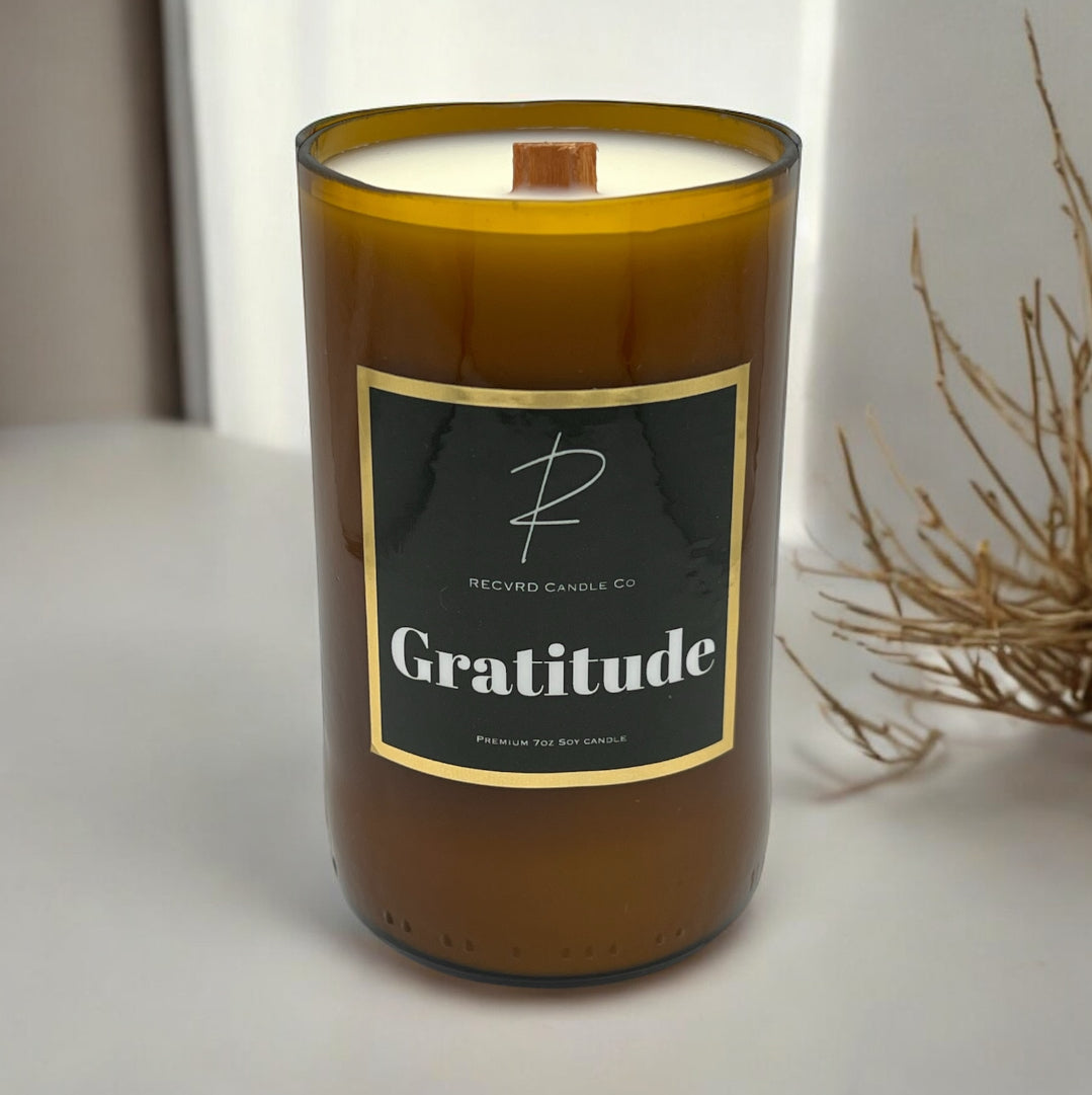 BEER BOTTLE CANDLE