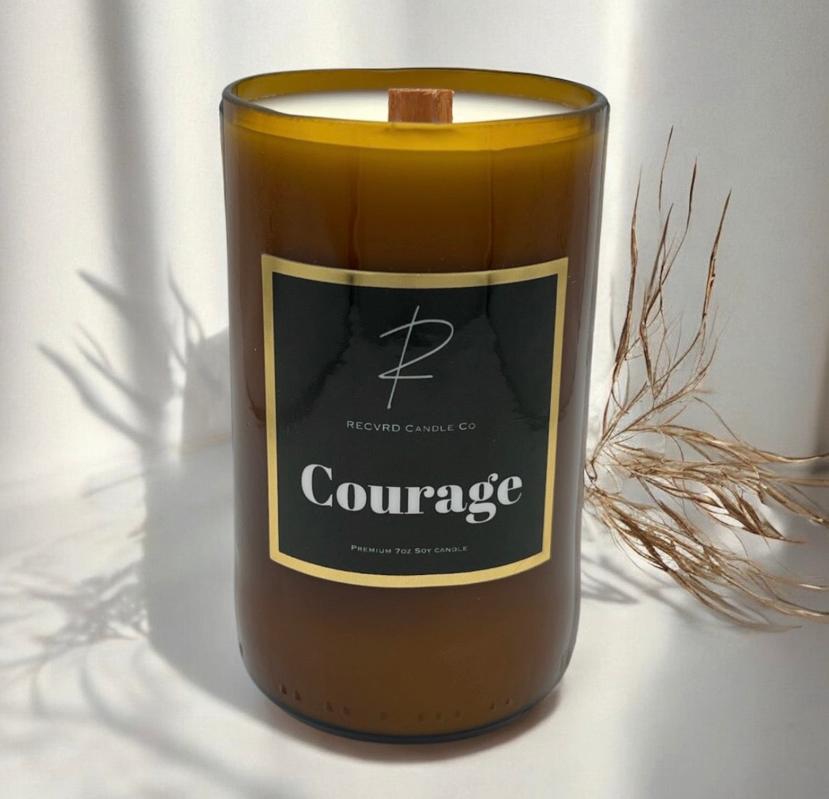 BEER BOTTLE CANDLE