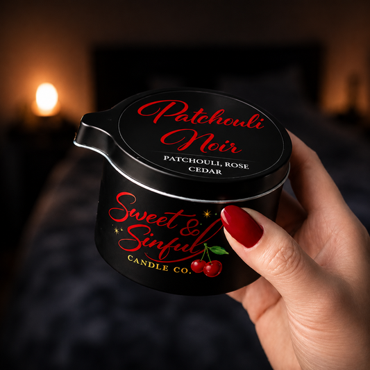 Massage Candle - Patchouli Noir