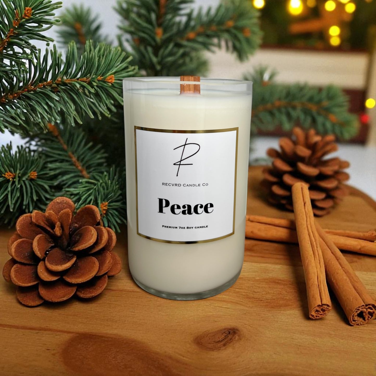 HOLIDAY CIDER BOTTLE CANDLES