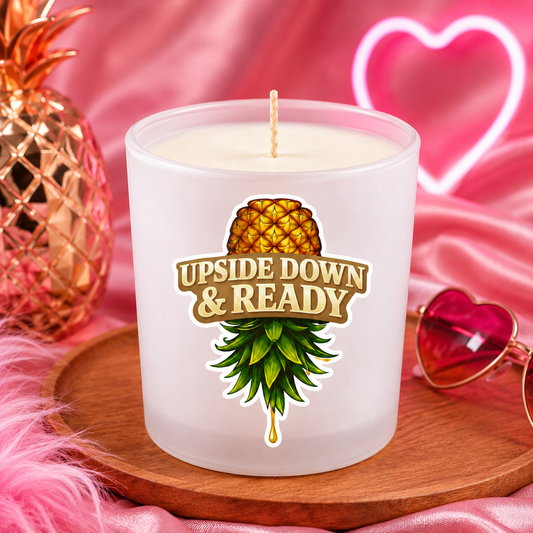 Upside Down & Ready 10oz Candle